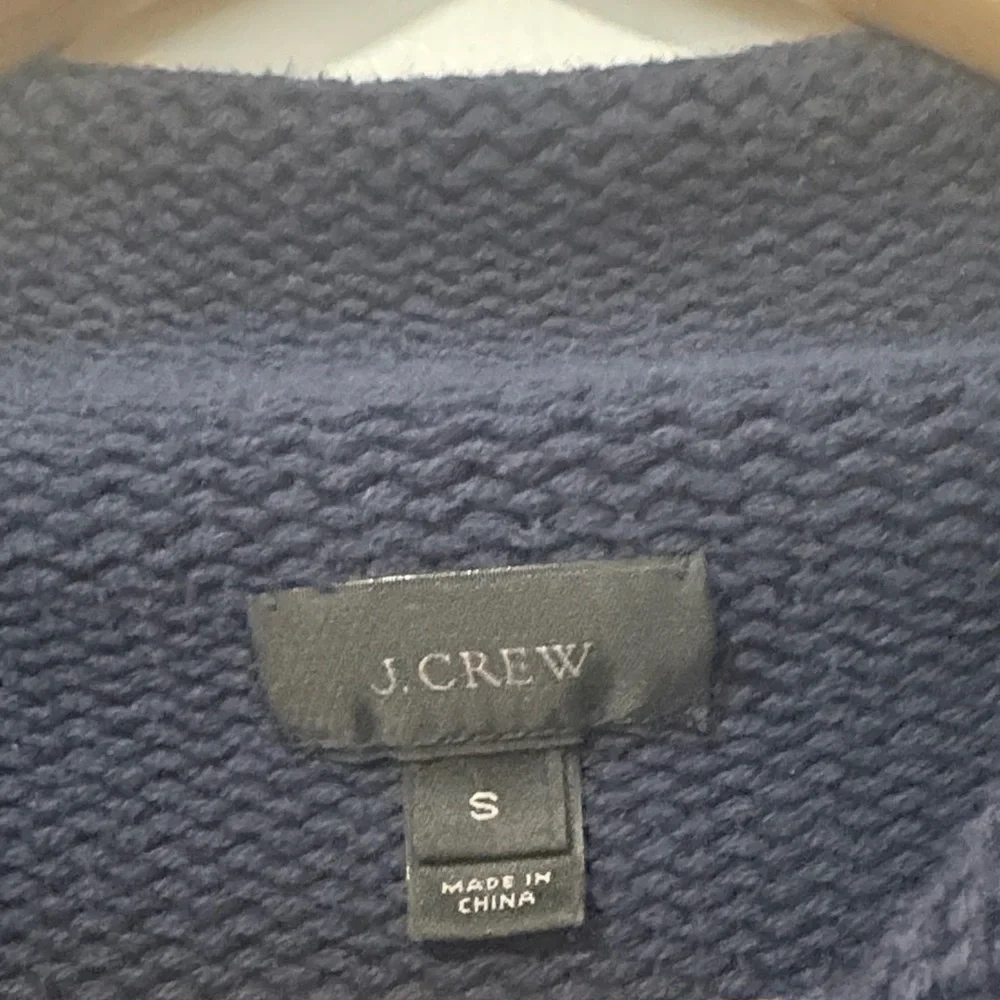 J. Crew Rollneck Sweater | Navy Small - Picture 2 of 3